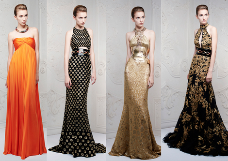 Уместное сочетание стилей от Alexander McQueen 2013